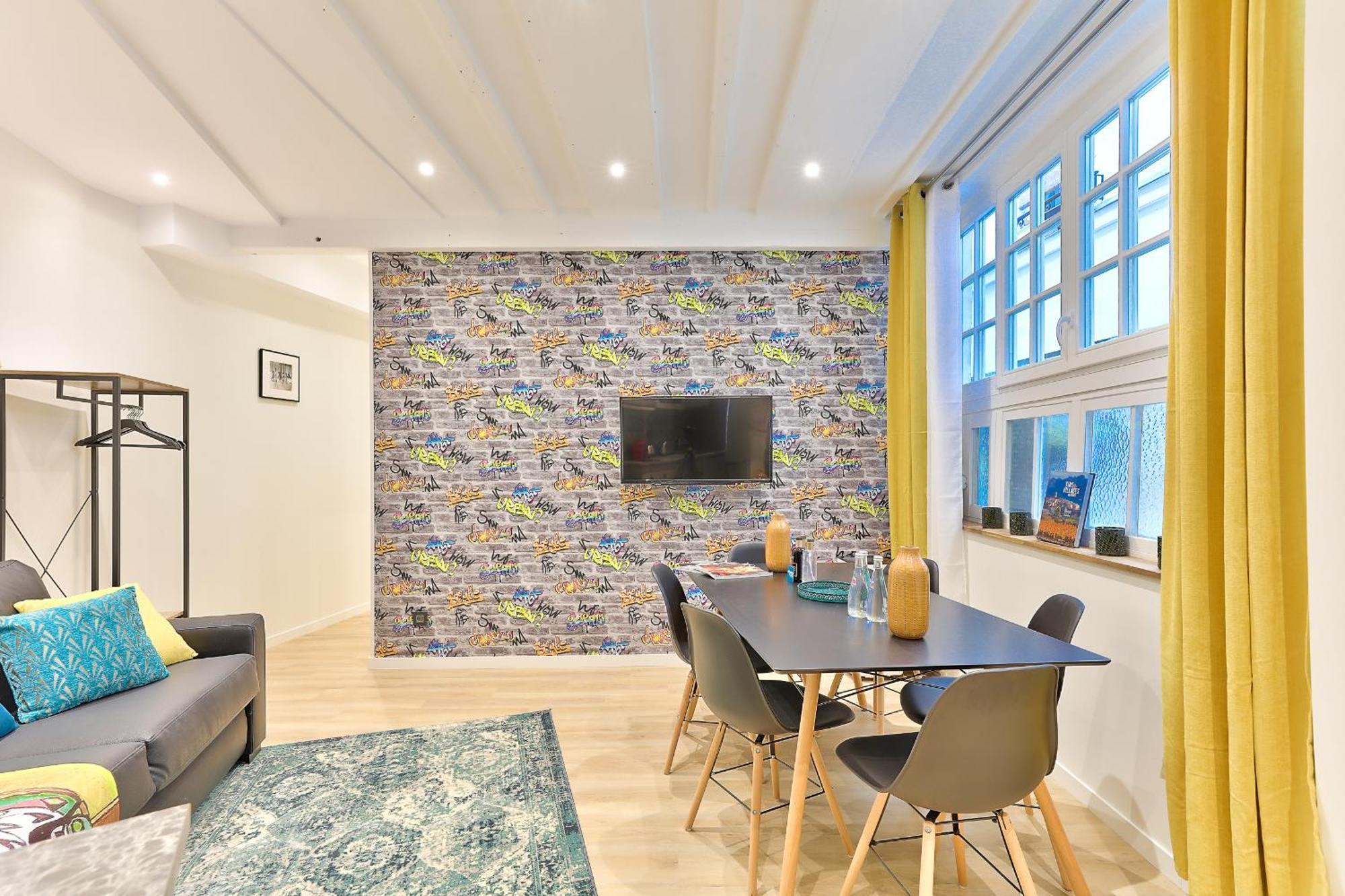 125 - Urban Montorgueil Street Art Apartment ปารีส ภายนอก รูปภาพ